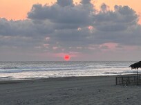 Puesta de sol impresionante