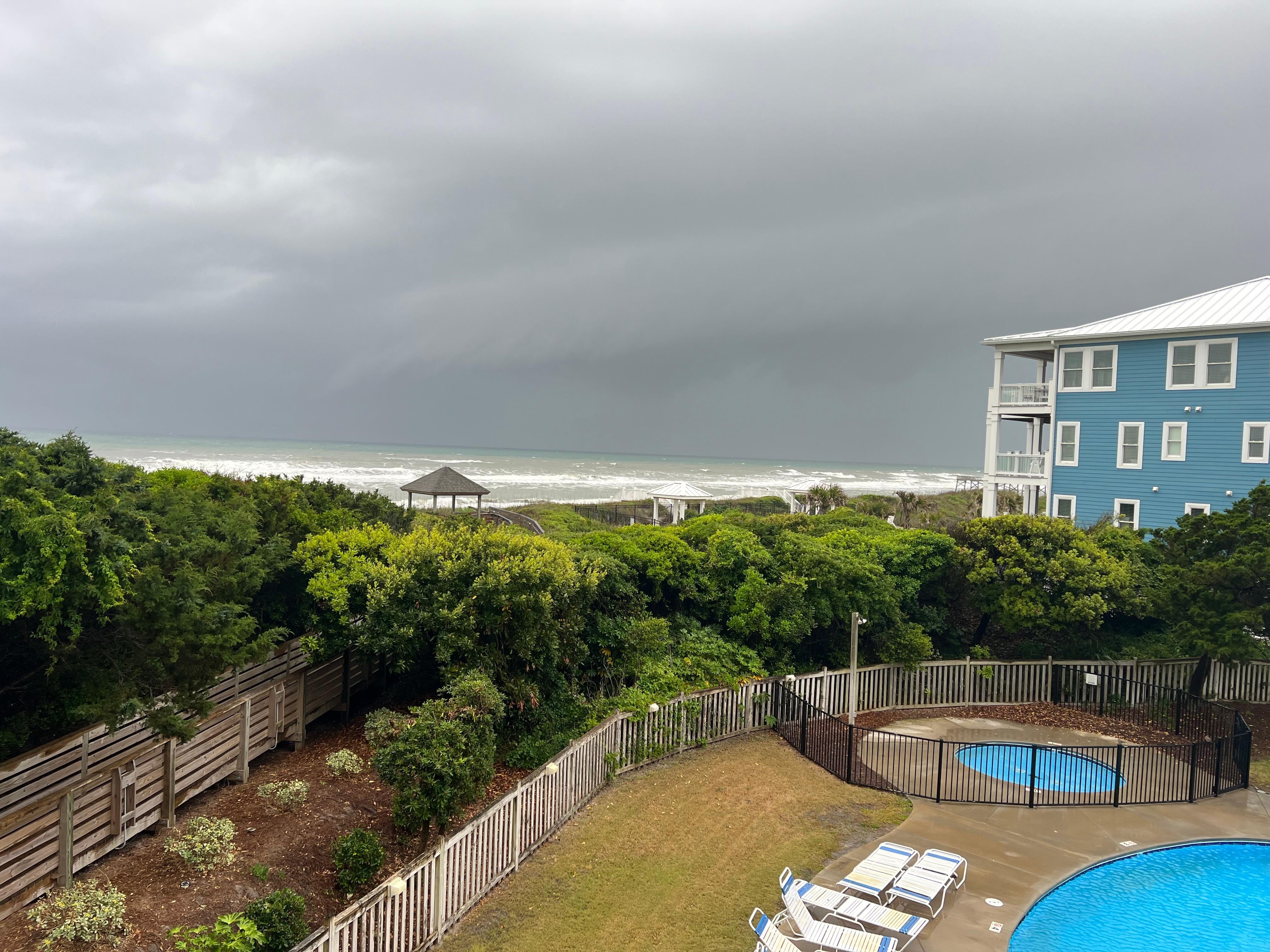 View from balcony 