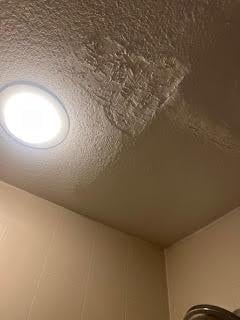 hole in ceiling