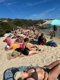 Strand beim Bootsausflug