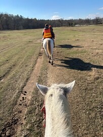 On the horses at Riverman with friendly guides