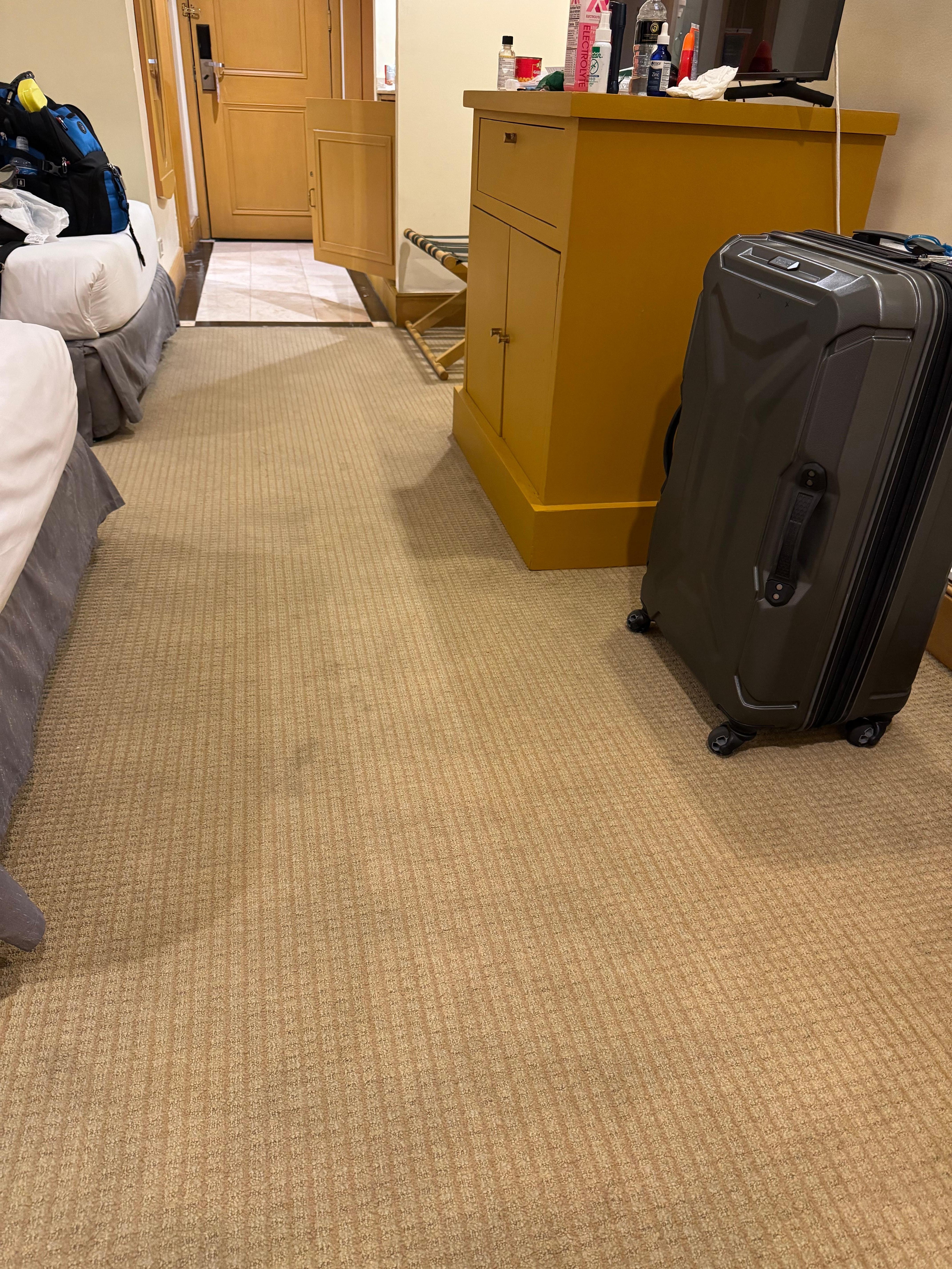All the rooms looked this way