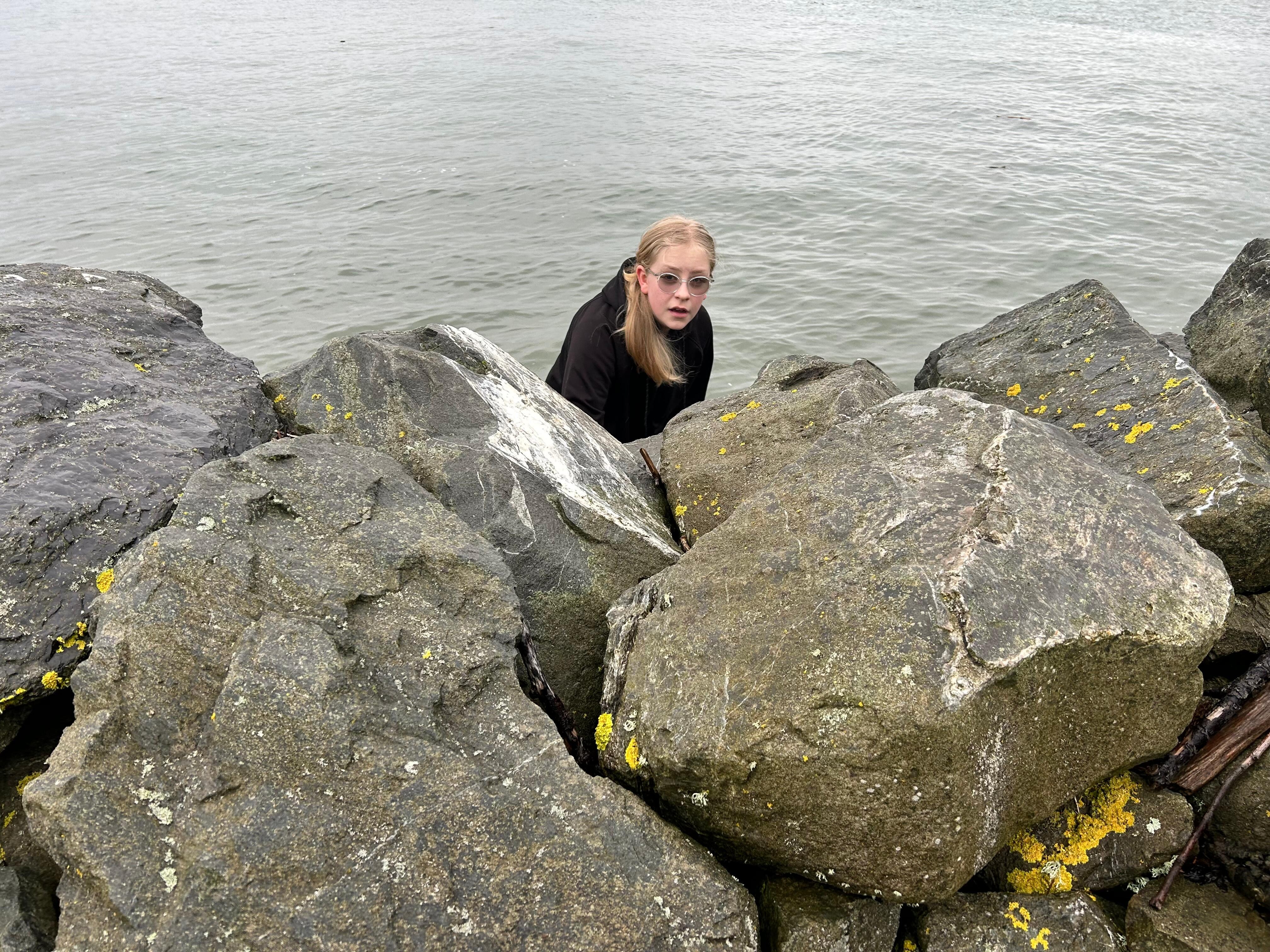 Beachfront with 12 year old.