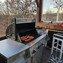 Working grill & hangout spot