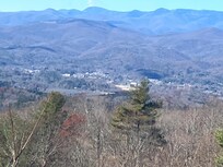 View of Brevard from house