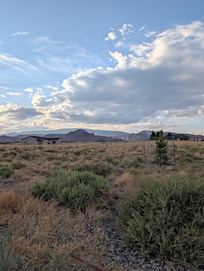 View from outside our room.