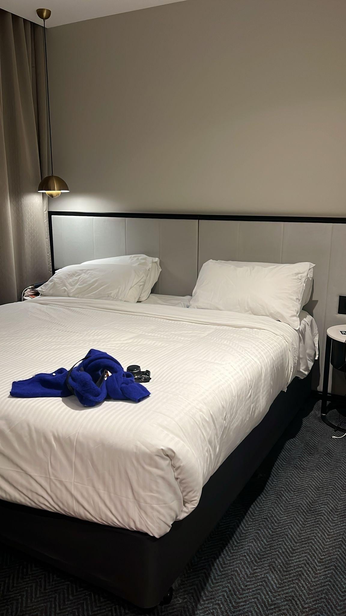 This is right after housekeeping supposedly made our room