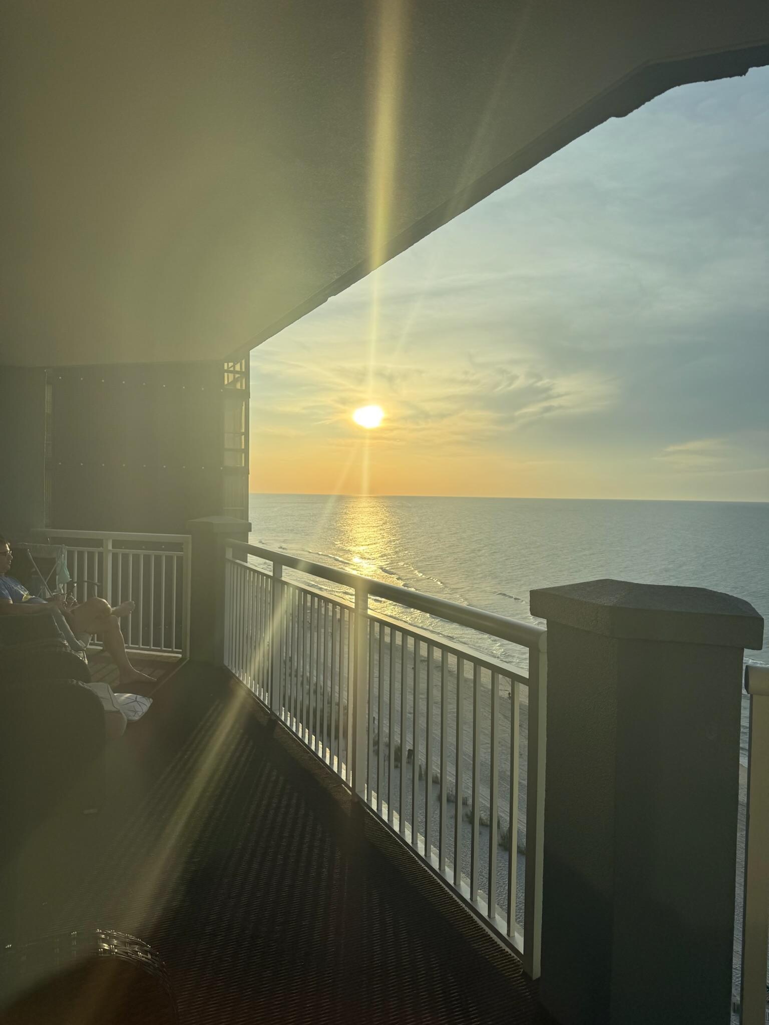 View from balcony