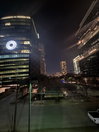 View from the parking garage