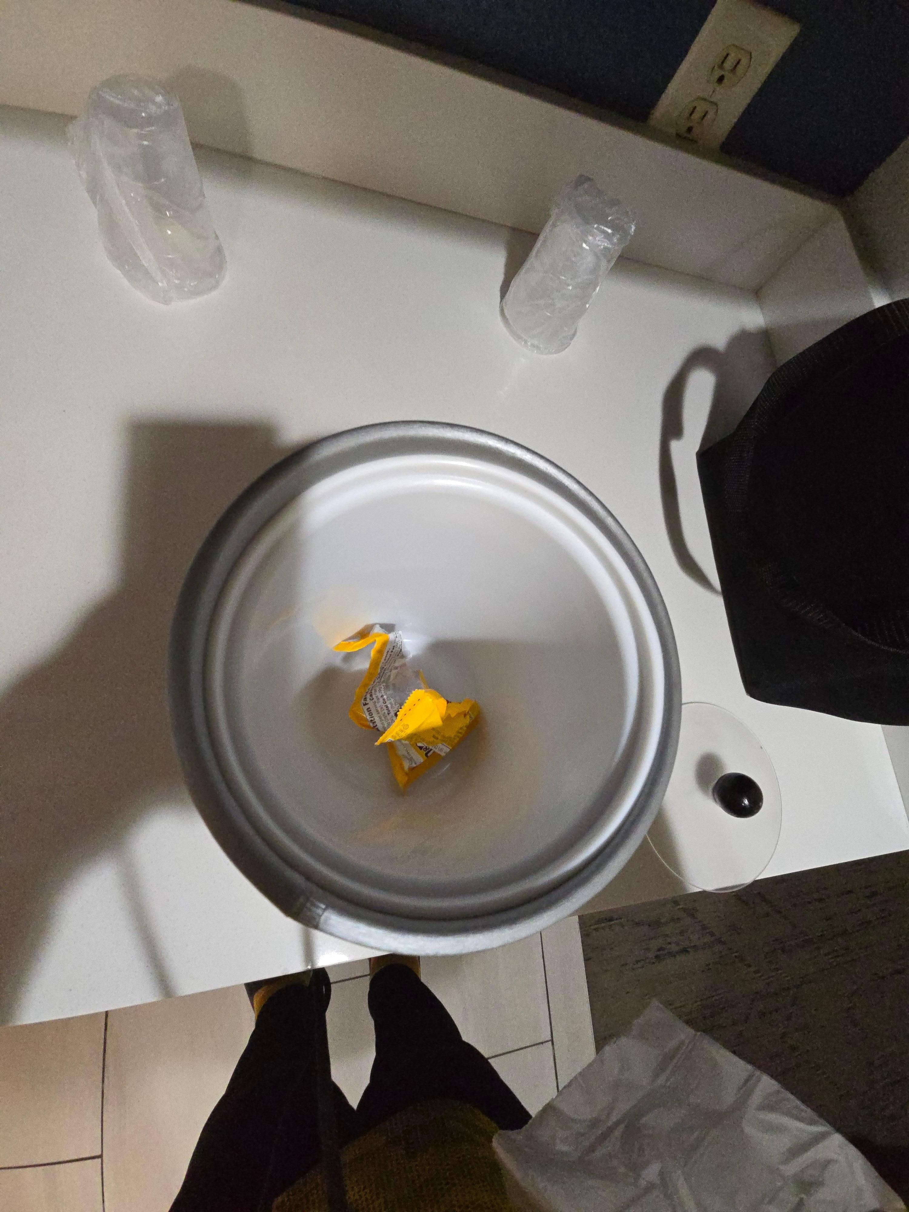 If it were a fresh filled bag of M&Ms, I would have appreciated it, but it was empty.