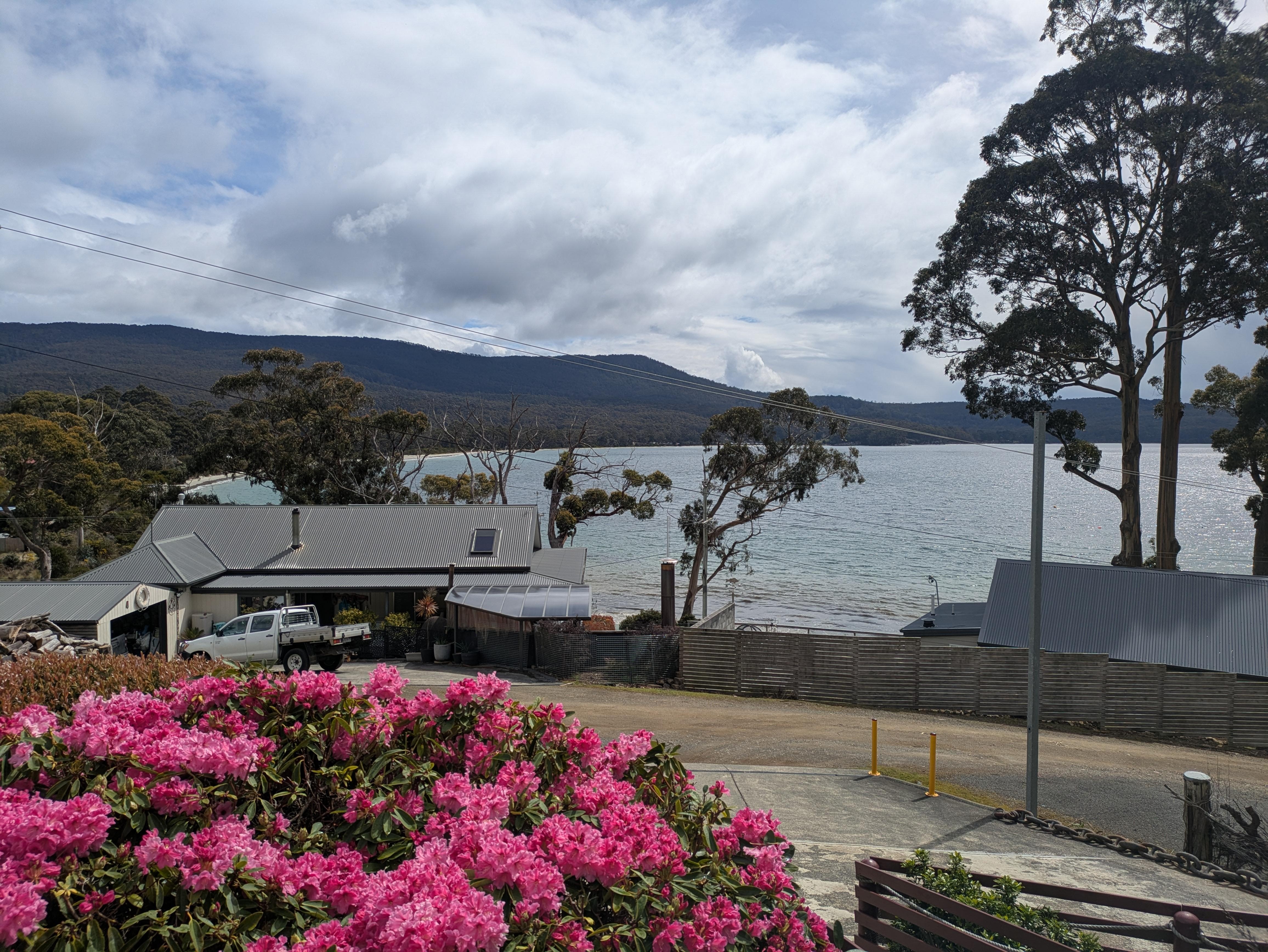 View from the front deck