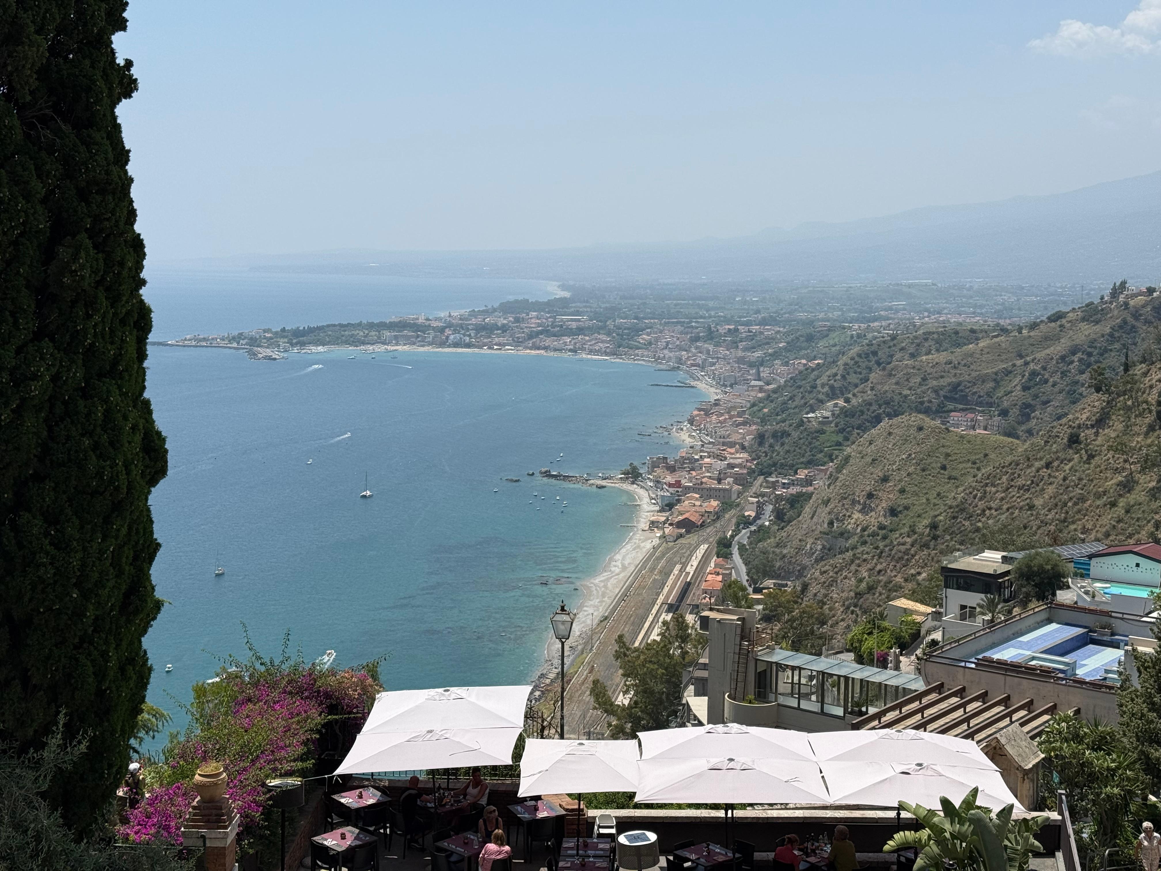 View from our room!