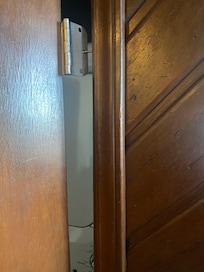 This is the laundry room door