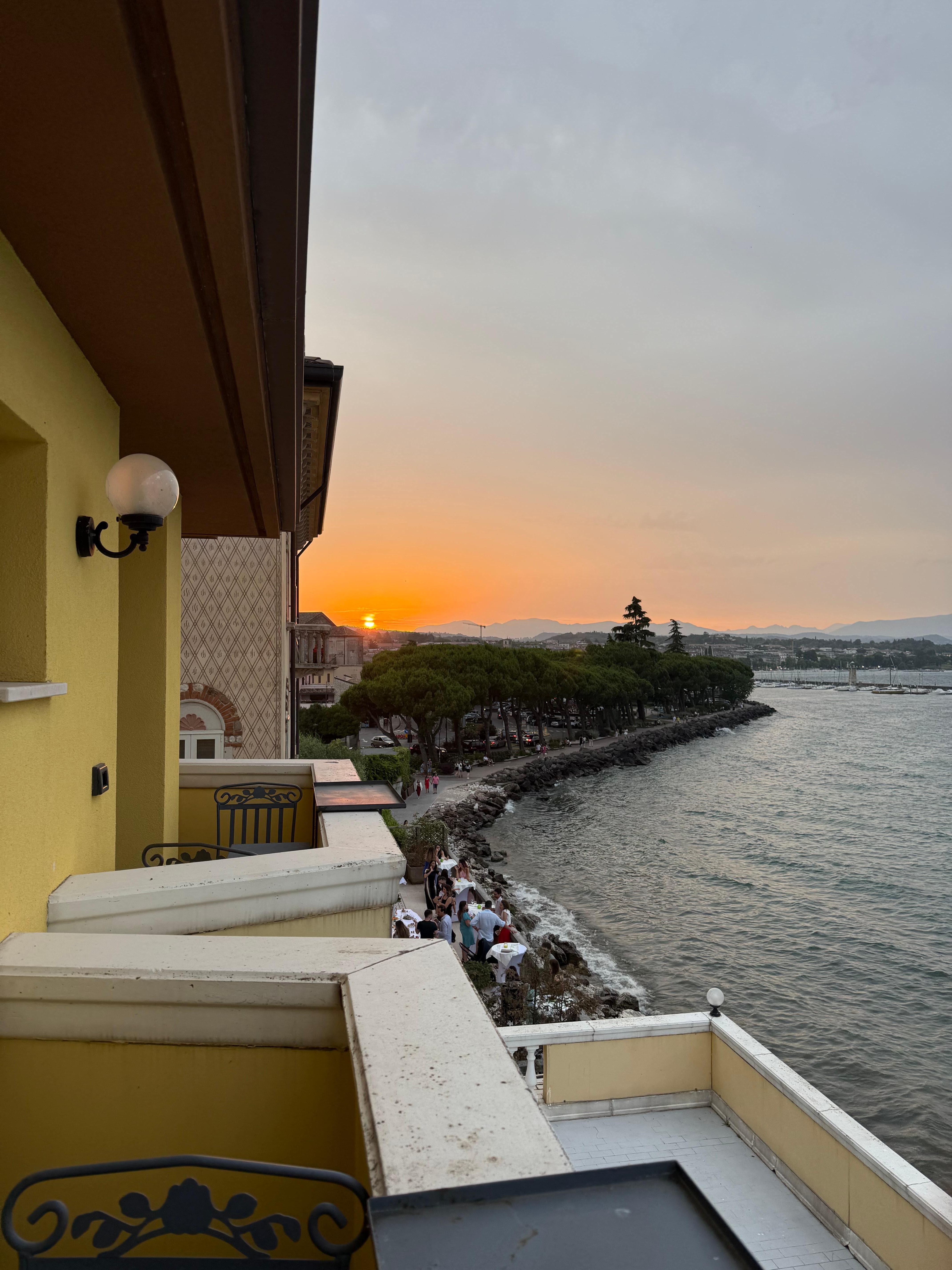 Sunset from room
