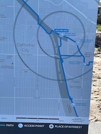 One of the CV Trail access points is just across from the condo complex