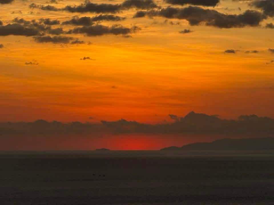 Amazing sky after sunset