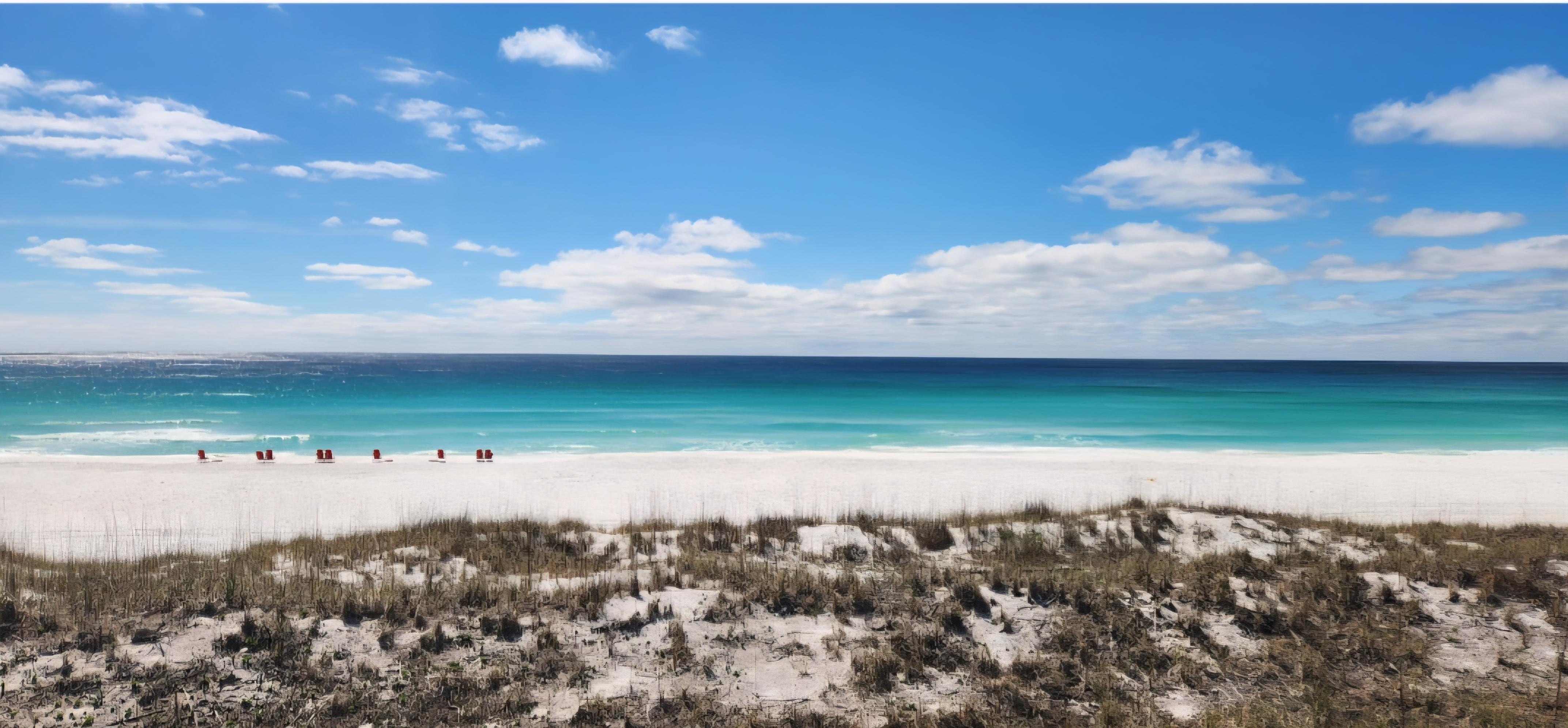 View across  the street  from condo