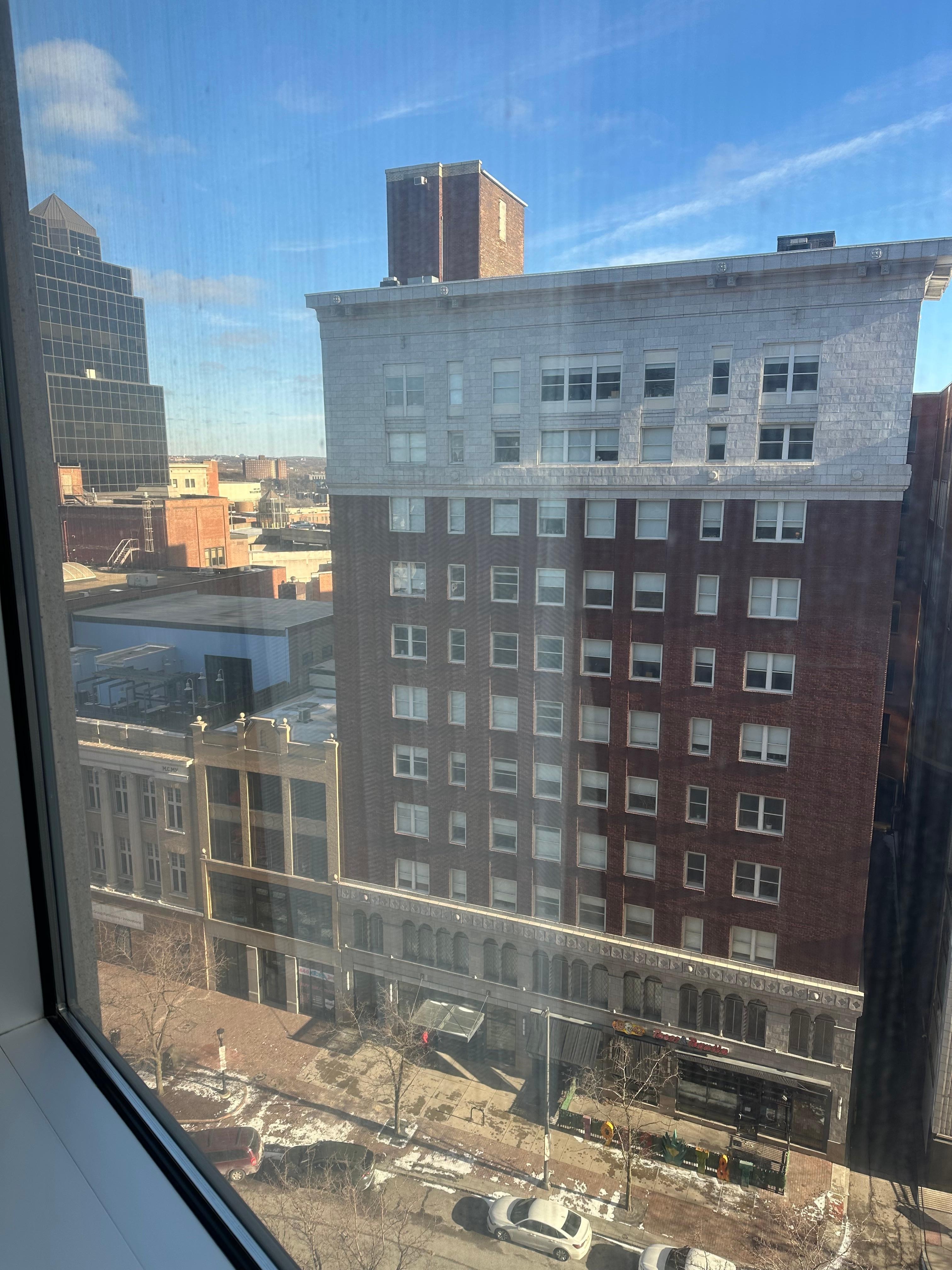 My higher level view room of Cleveland. 