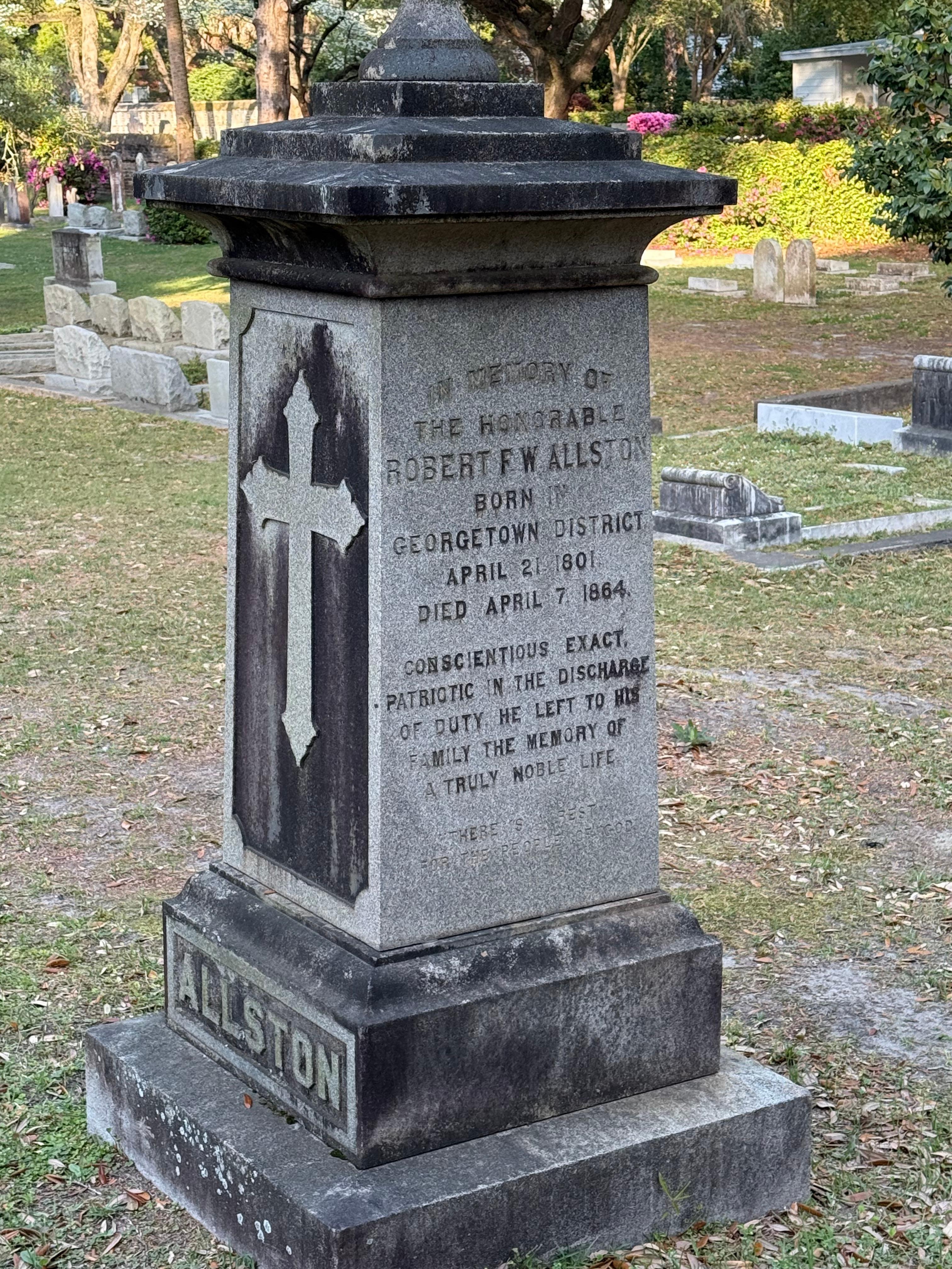 Cemetery in Georgetown going back to the 1700’s