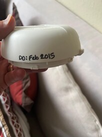 Date of install of bedroom smoke