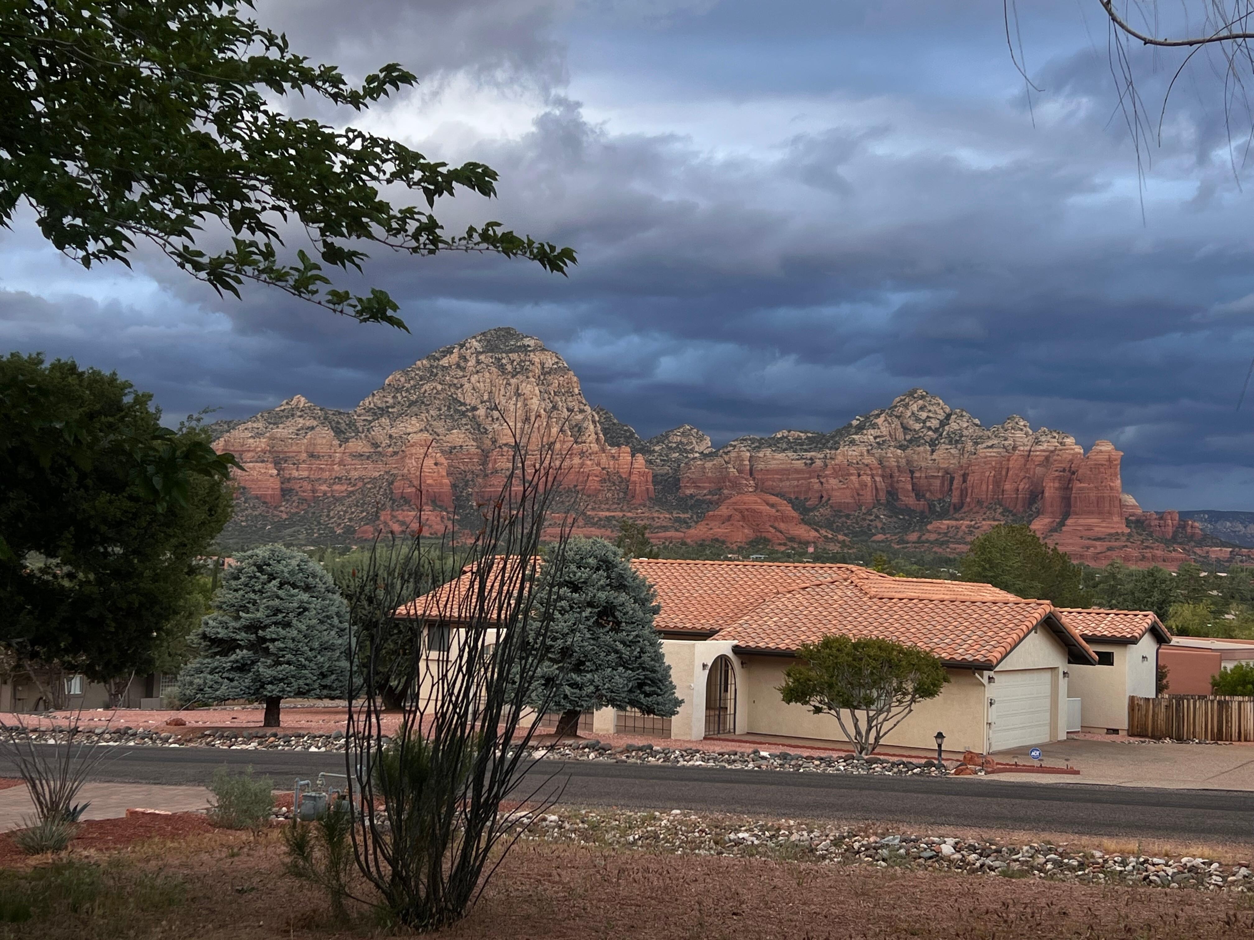 View from the front porch