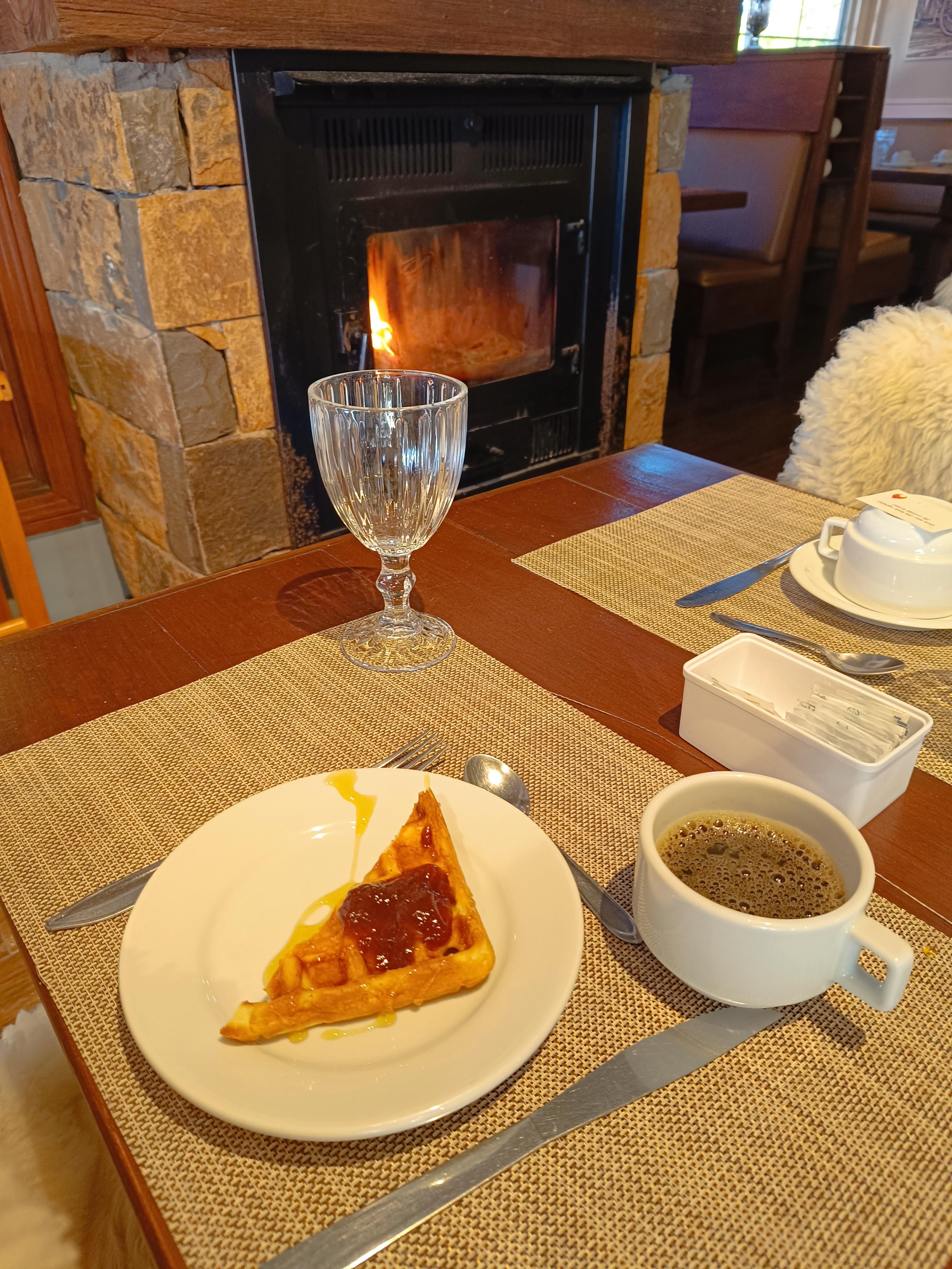 Lareira do café da manhã