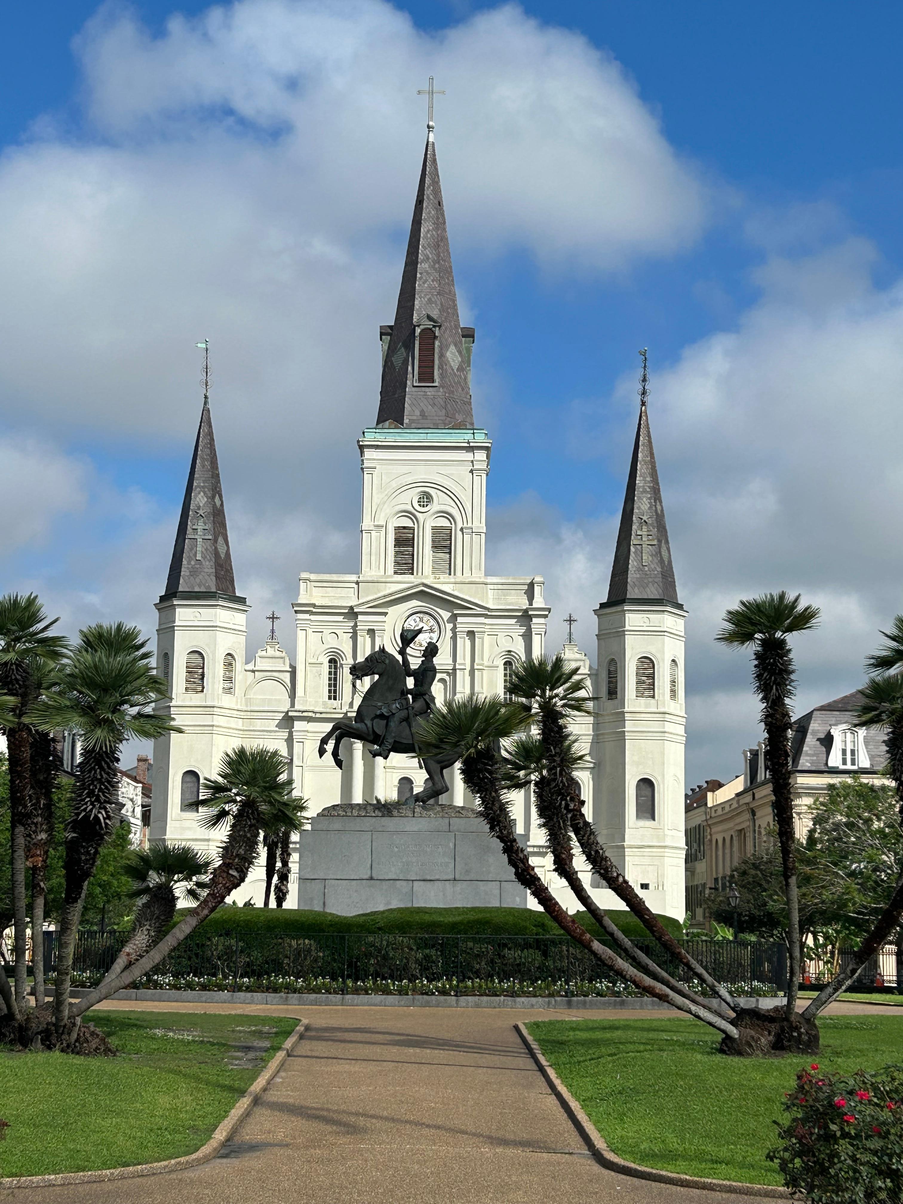 Jackson Square and St Louis Cathedral 