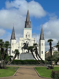 Jackson Square and St Louis Cathedral