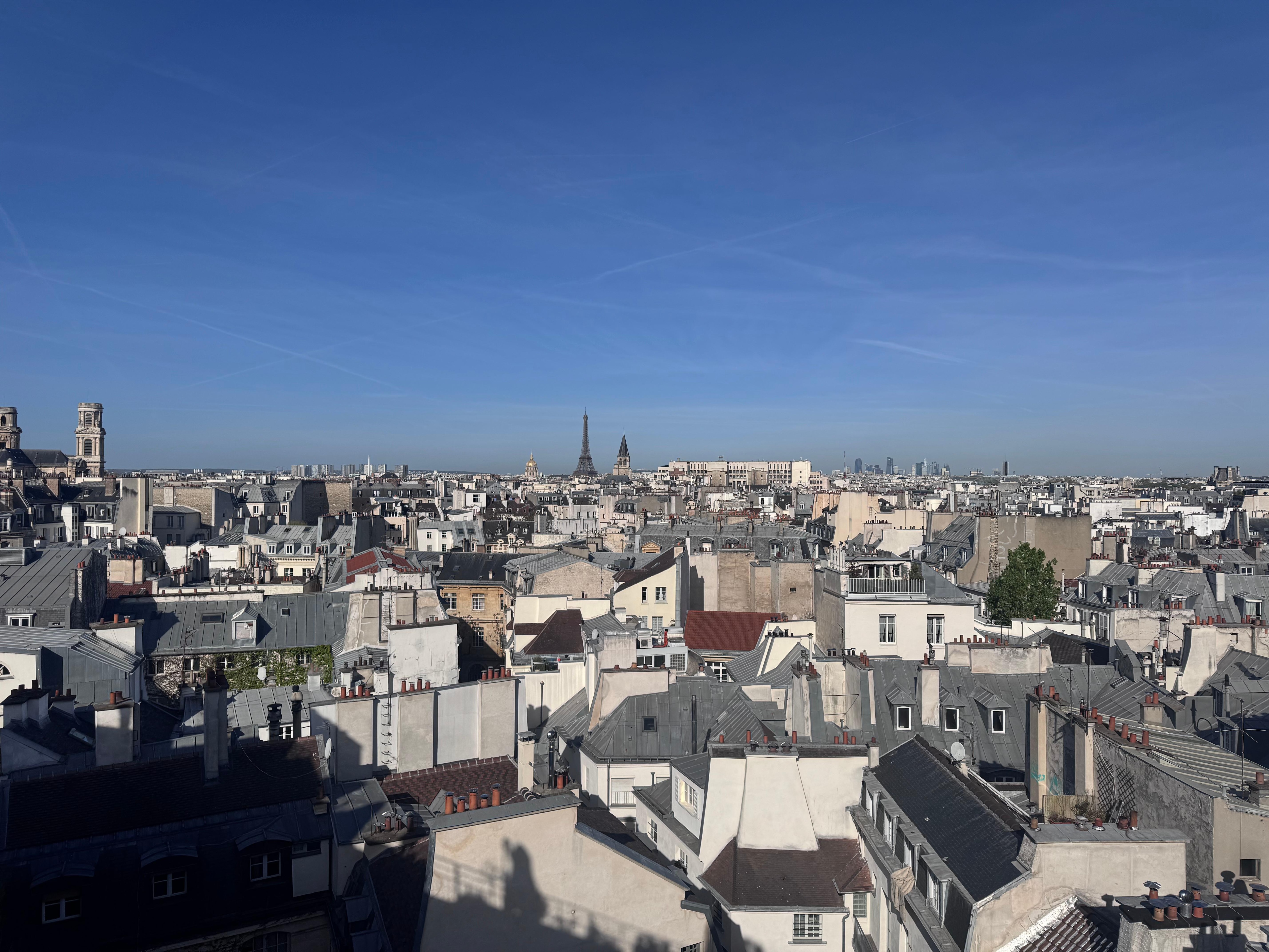 wonderful view from the roof top