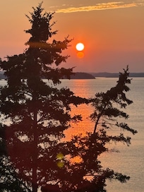 Sunset from The Lighthouse property