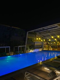 Swimming Pool at night