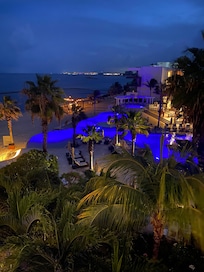 Evening view from room 3411