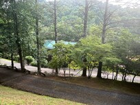View from back side of cabin