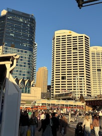 Taken from Darling harbour looking back at the Motel