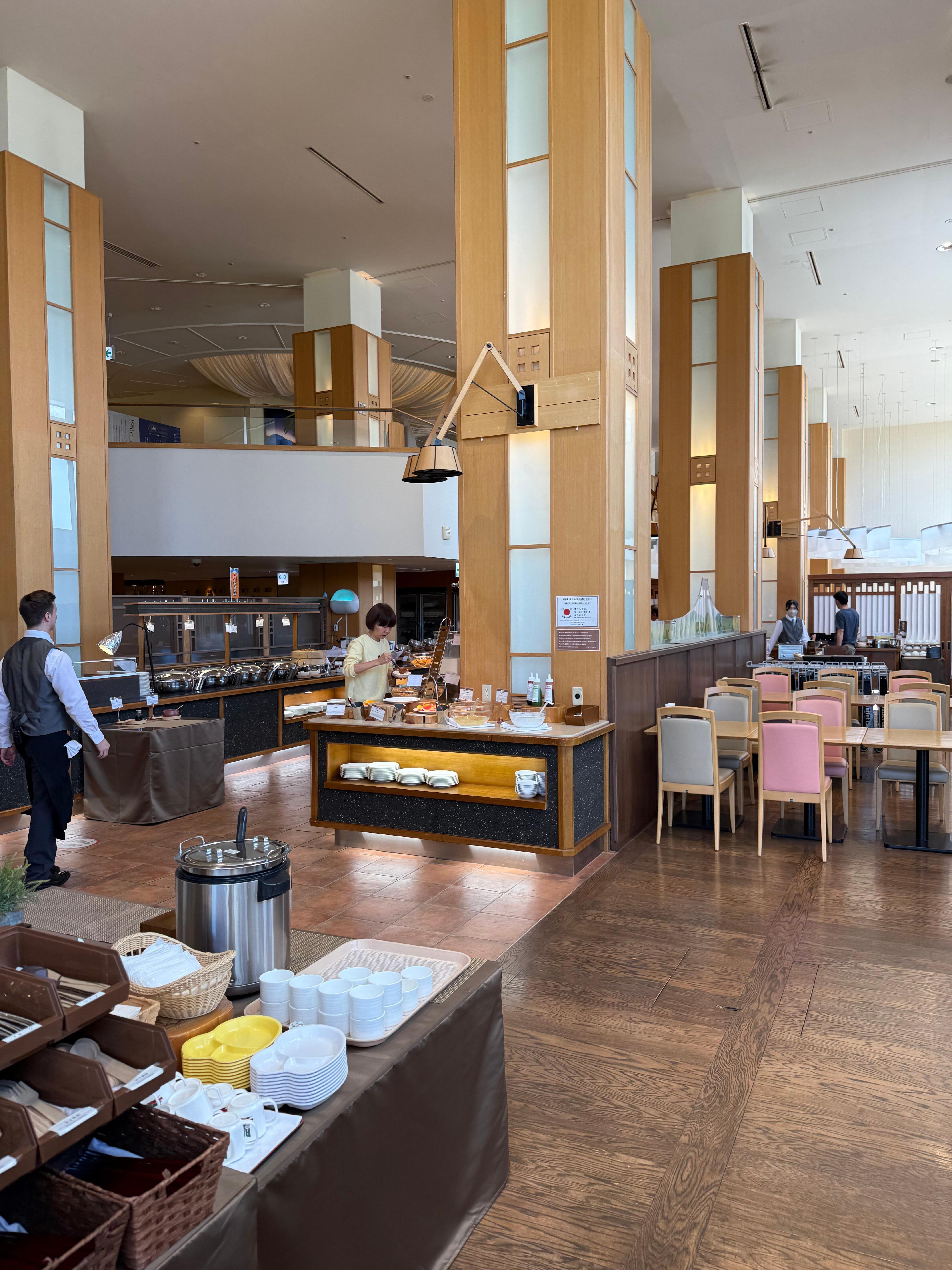 Restaurante para el desayuno 