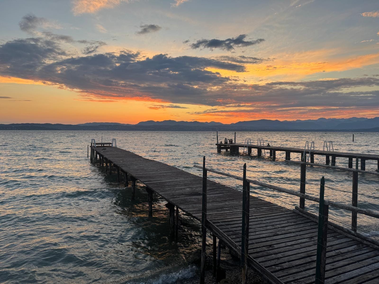 Sonnenuntergang Sirmione