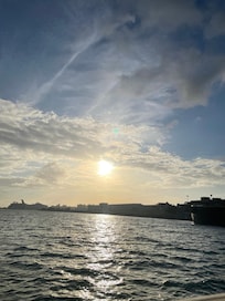 Sunset over San Juan