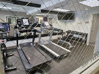 Work out room and they out of order