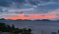 Sunset from condo