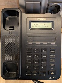 What do you see in this picture? Just a standard room phone—or a lack of cleanliness? If it's the latter, this hotel might not be for you.