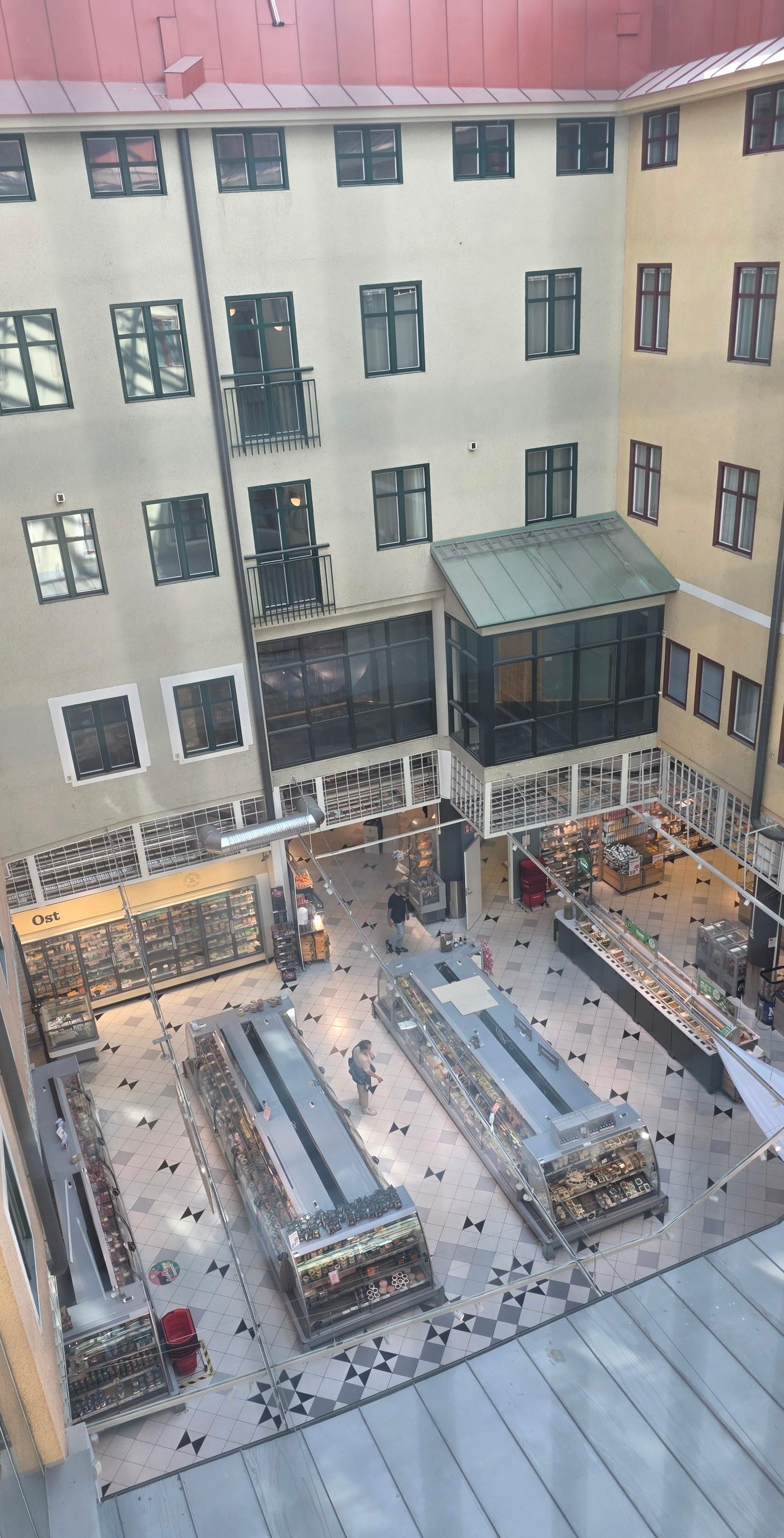 Vista do patio interno