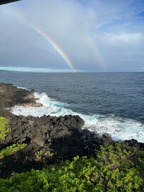 Double Rainbow from back patio
