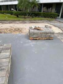 Walked right up to construction site.