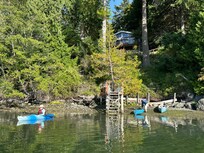 Kayaks and water access for personal craft. Easy paddle to oyster farm.