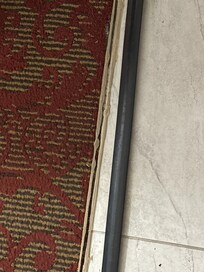 Carpet strip that came apart