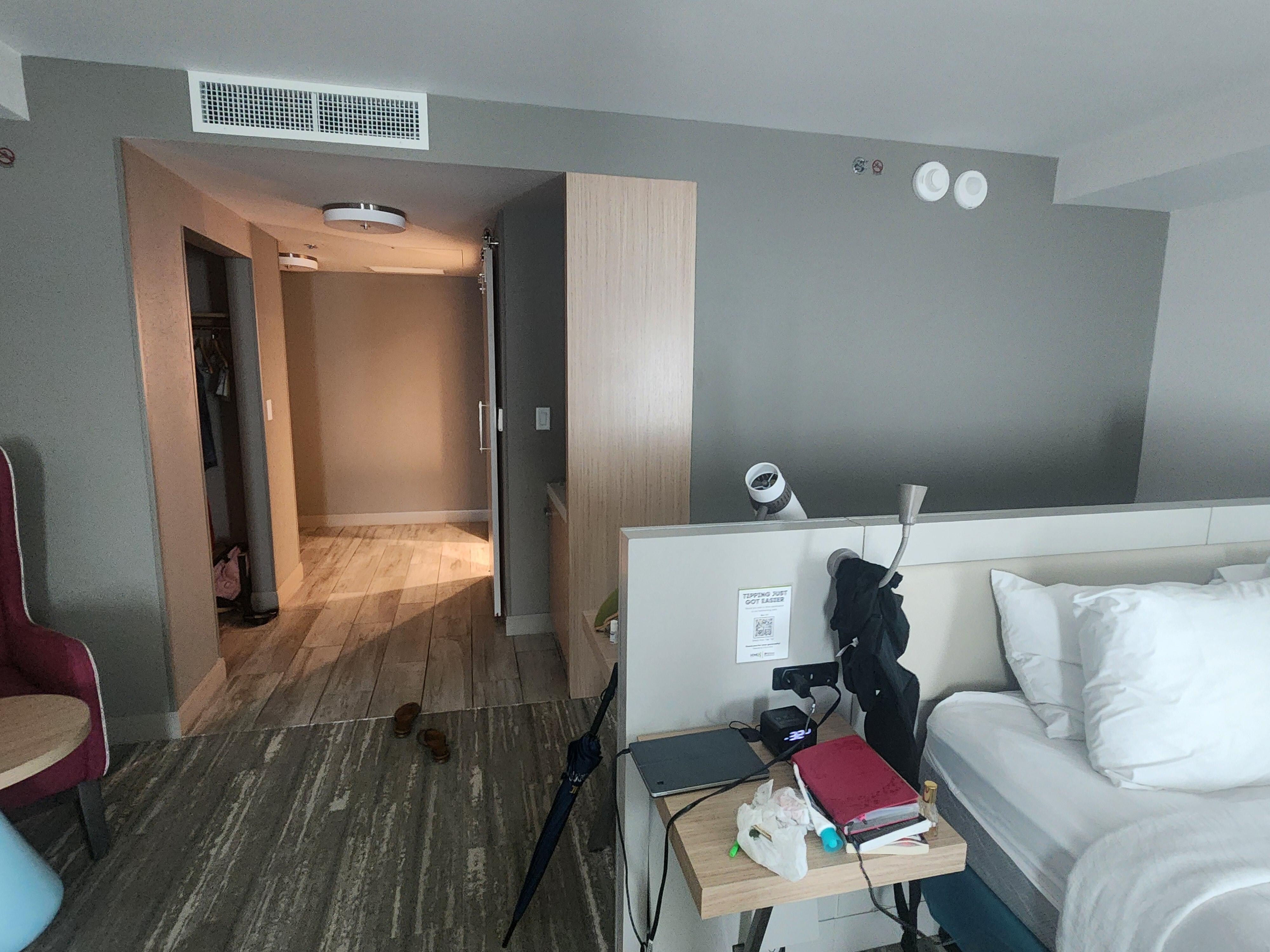 Spacious living area