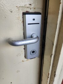 Door to unit