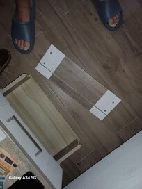 Drawer front in main bedroom.