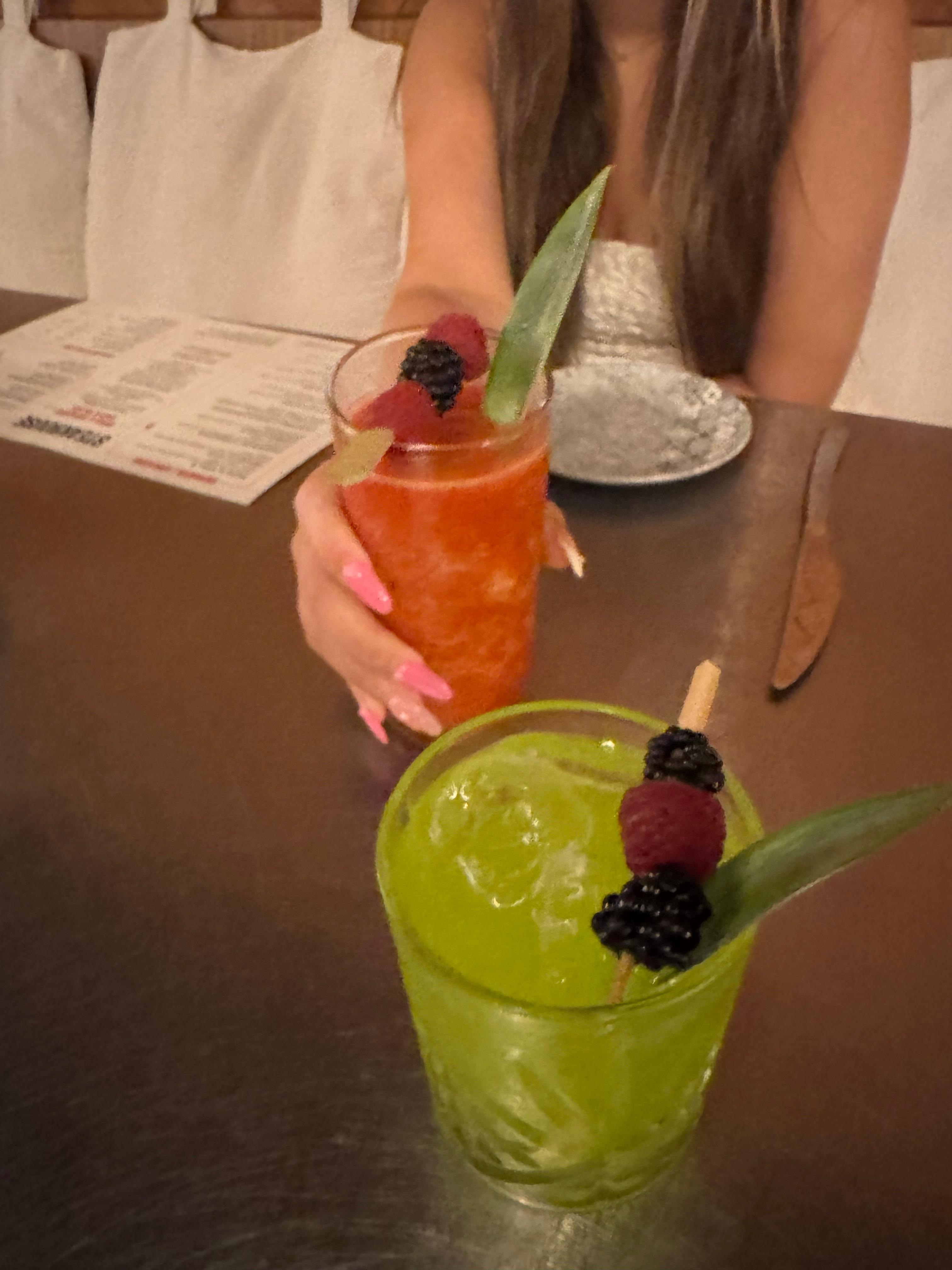 Delicious drinks