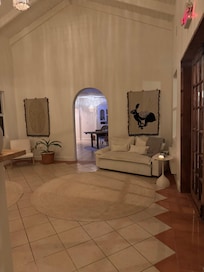 Reception area